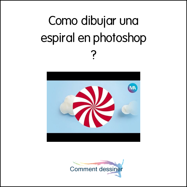 Como dibujar una espiral en photoshop